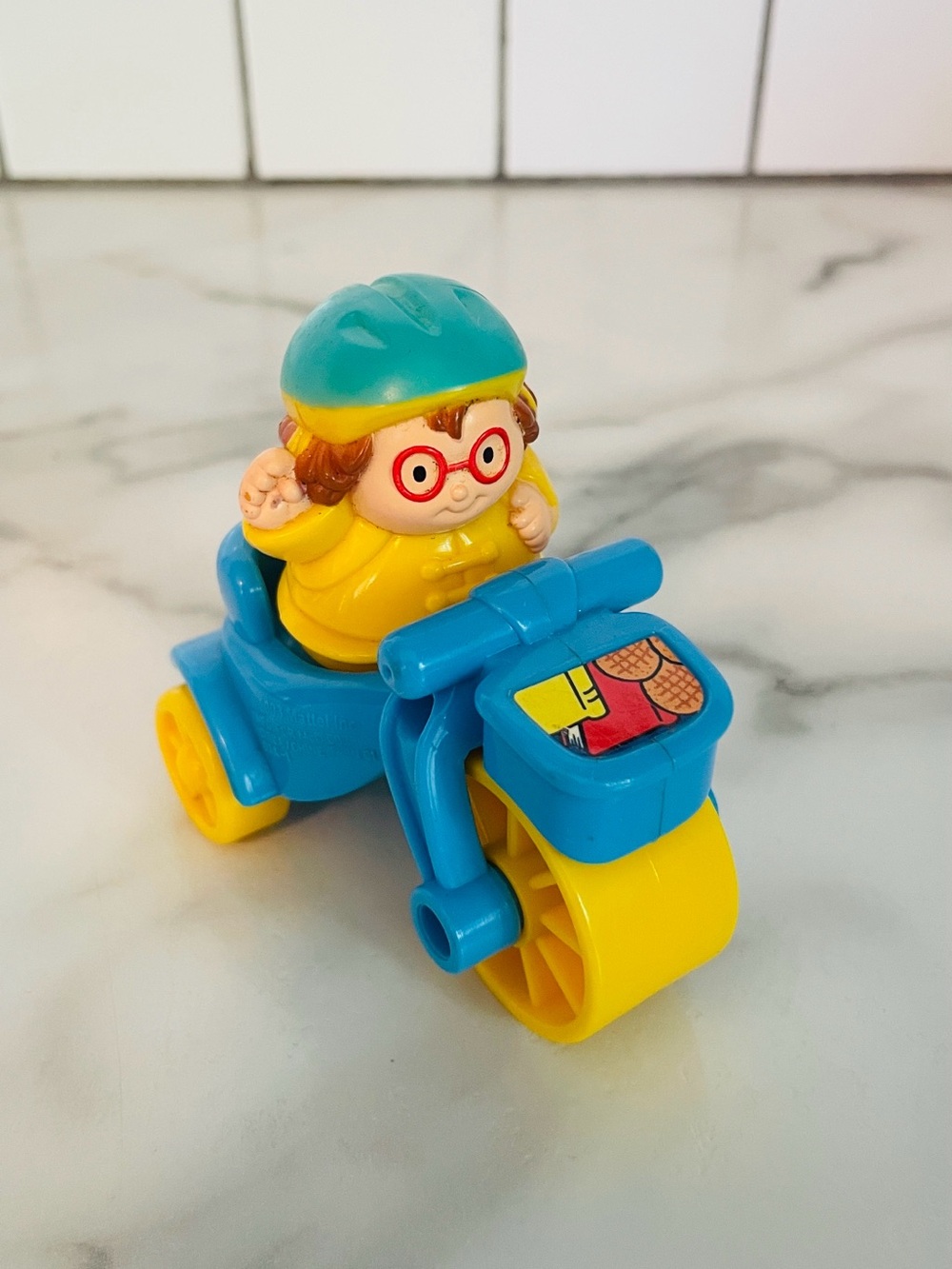 2003 Fisher Price Little People McDonald’s Happy Meal Toy - Tricycle